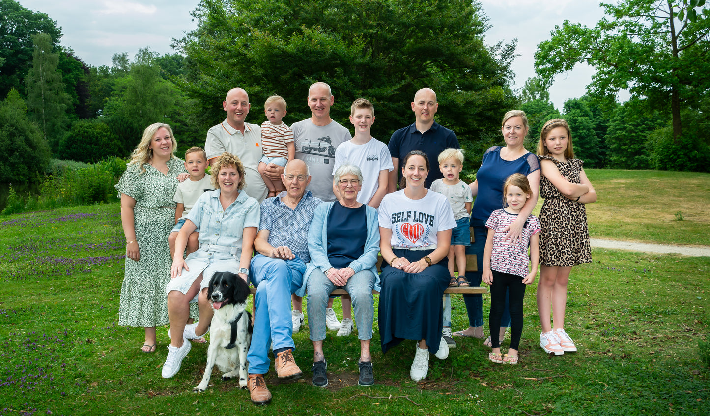 Happy family fotoshoot